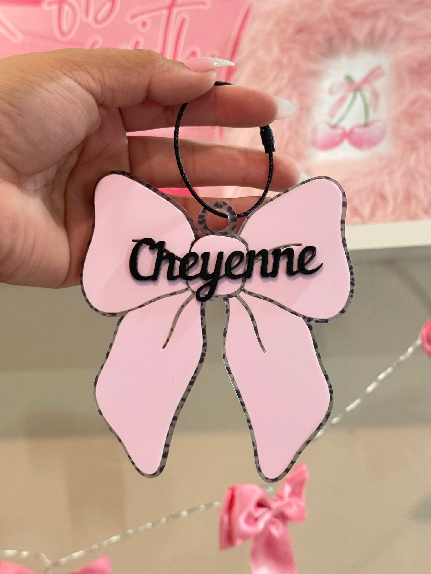 Name Bow tag