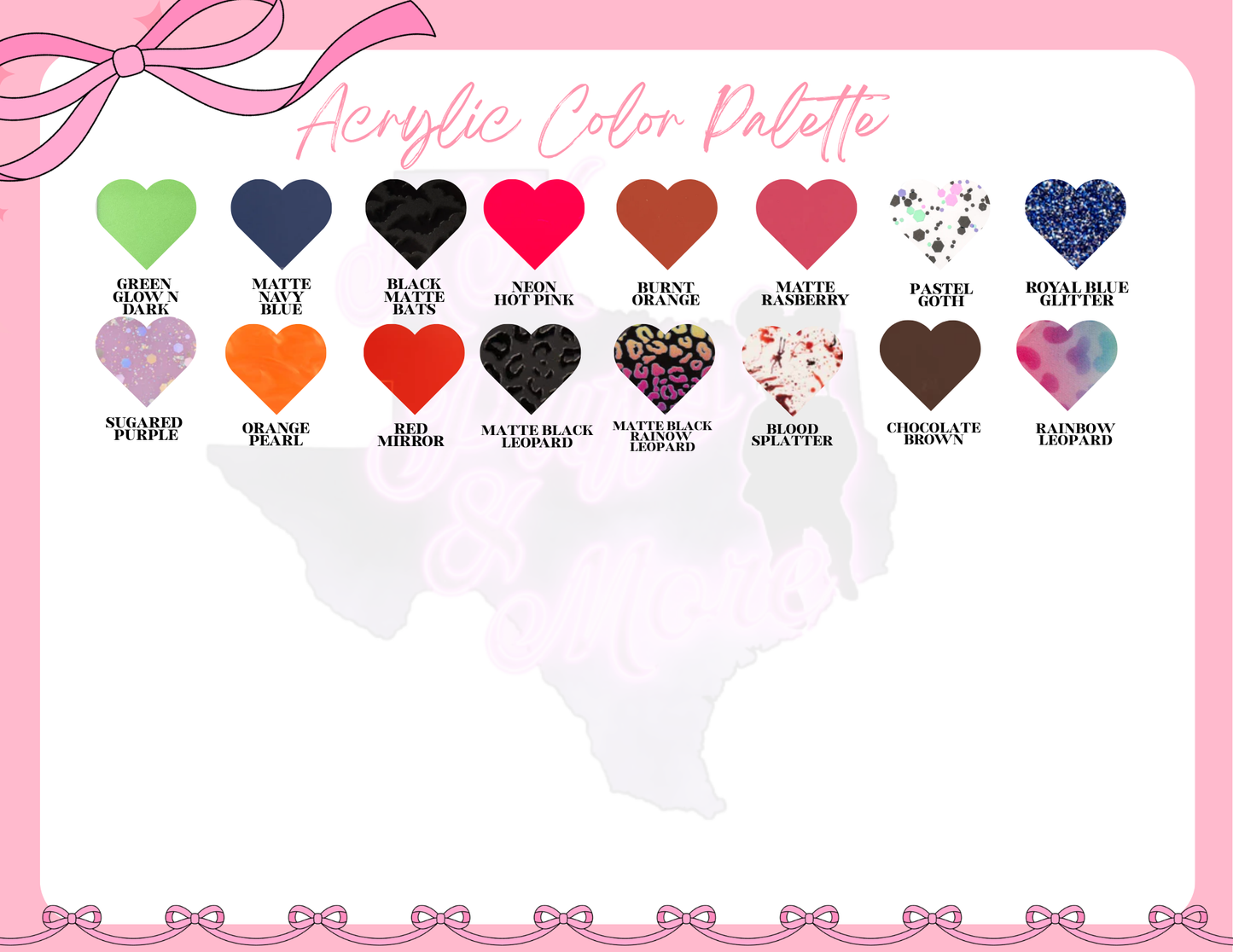 Double Layered Watermark Acrylic