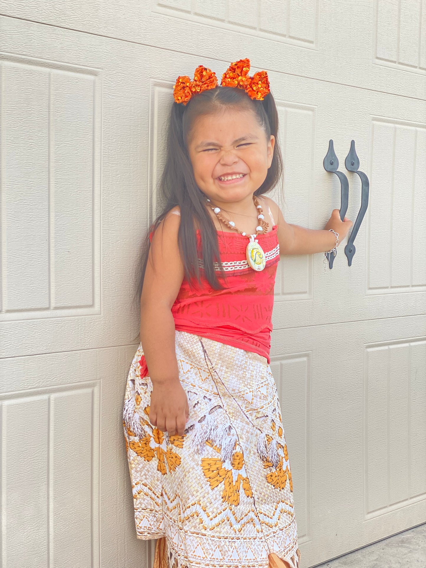 ORANGE SEQUIN