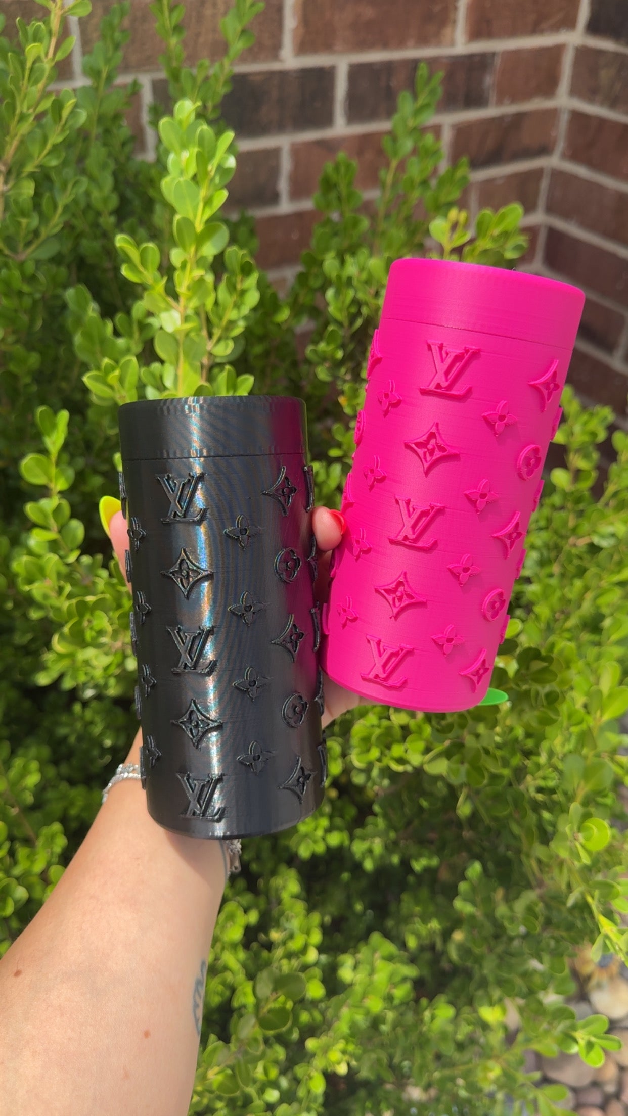Fancy 12oz twist cup holder