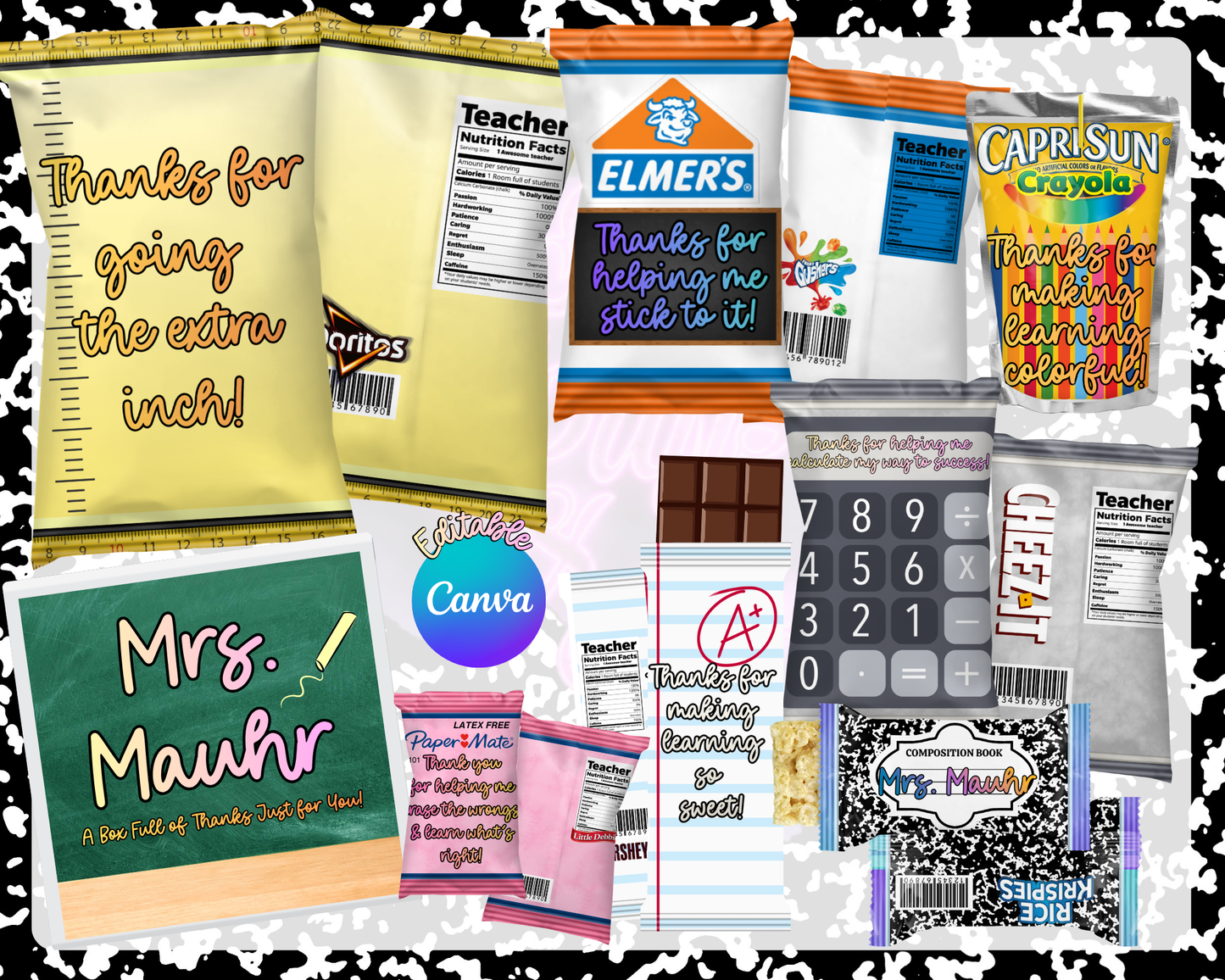 Thank you teacher Bundle