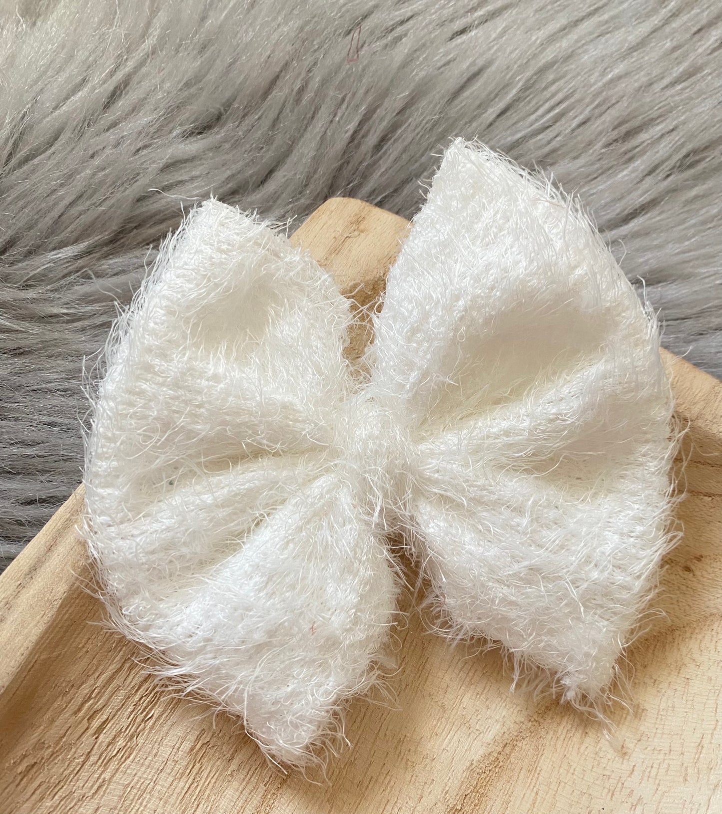 WHITE FUR
