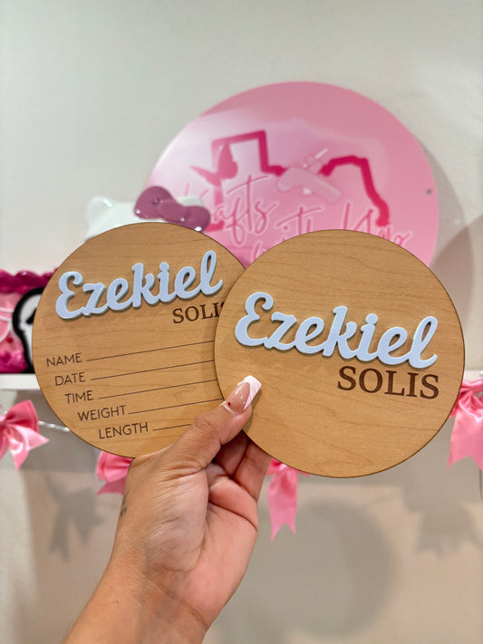 Baby Announcement Signs