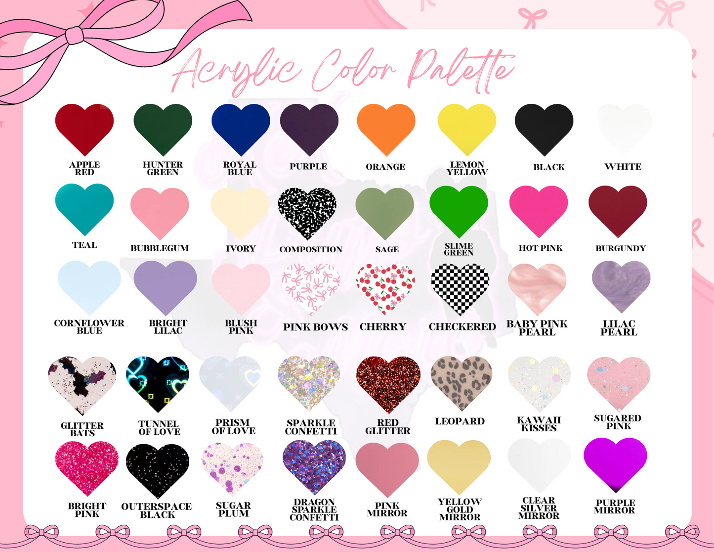 Name Bow tag