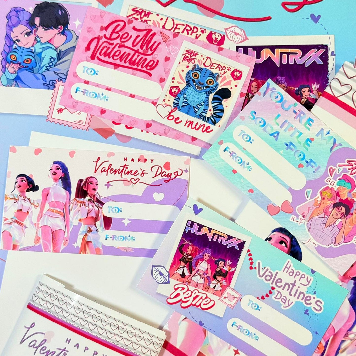 K-Pop Valentine Card (Digital File ONLY)