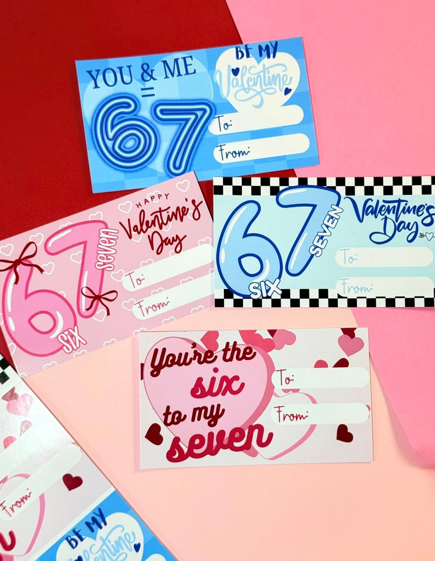 67 Valentine Cards (Digital File only)