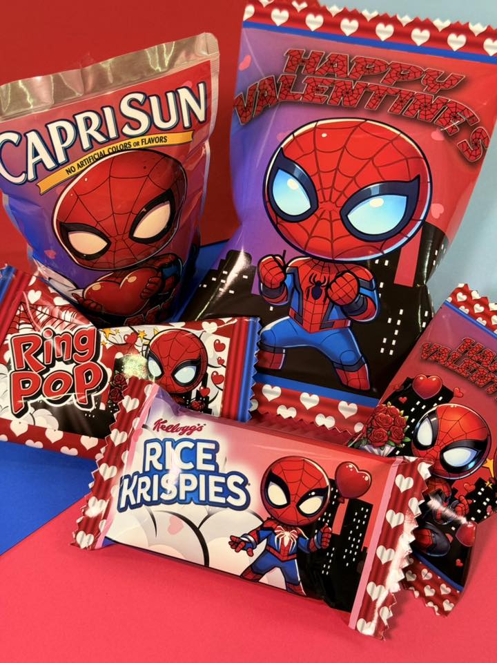 Spider Valentines Digital