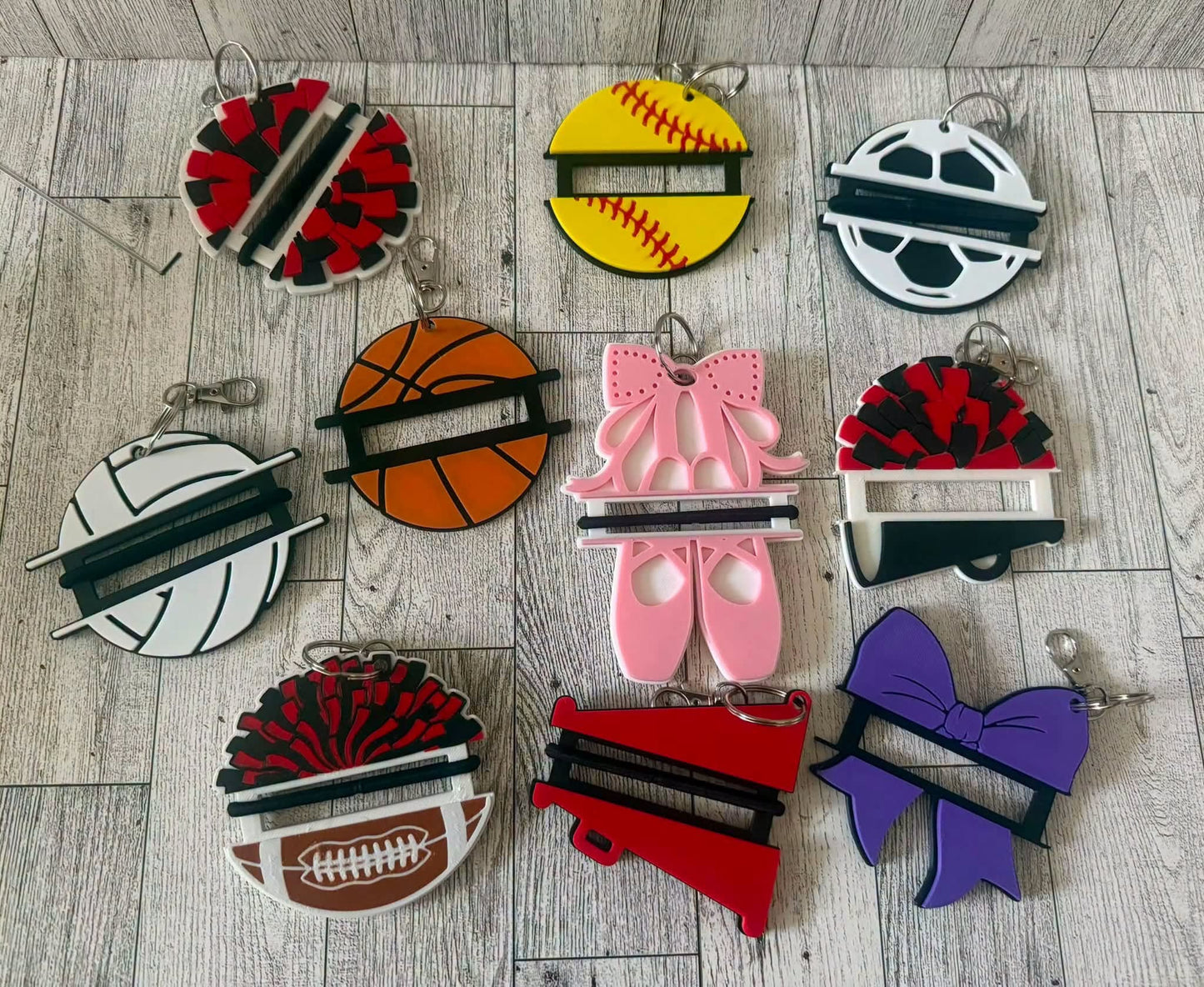 Hair Tie Keychain holders