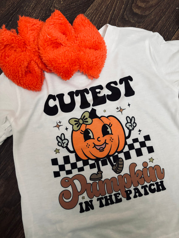 CUTEST PUMPKIN IN PATCH TEE