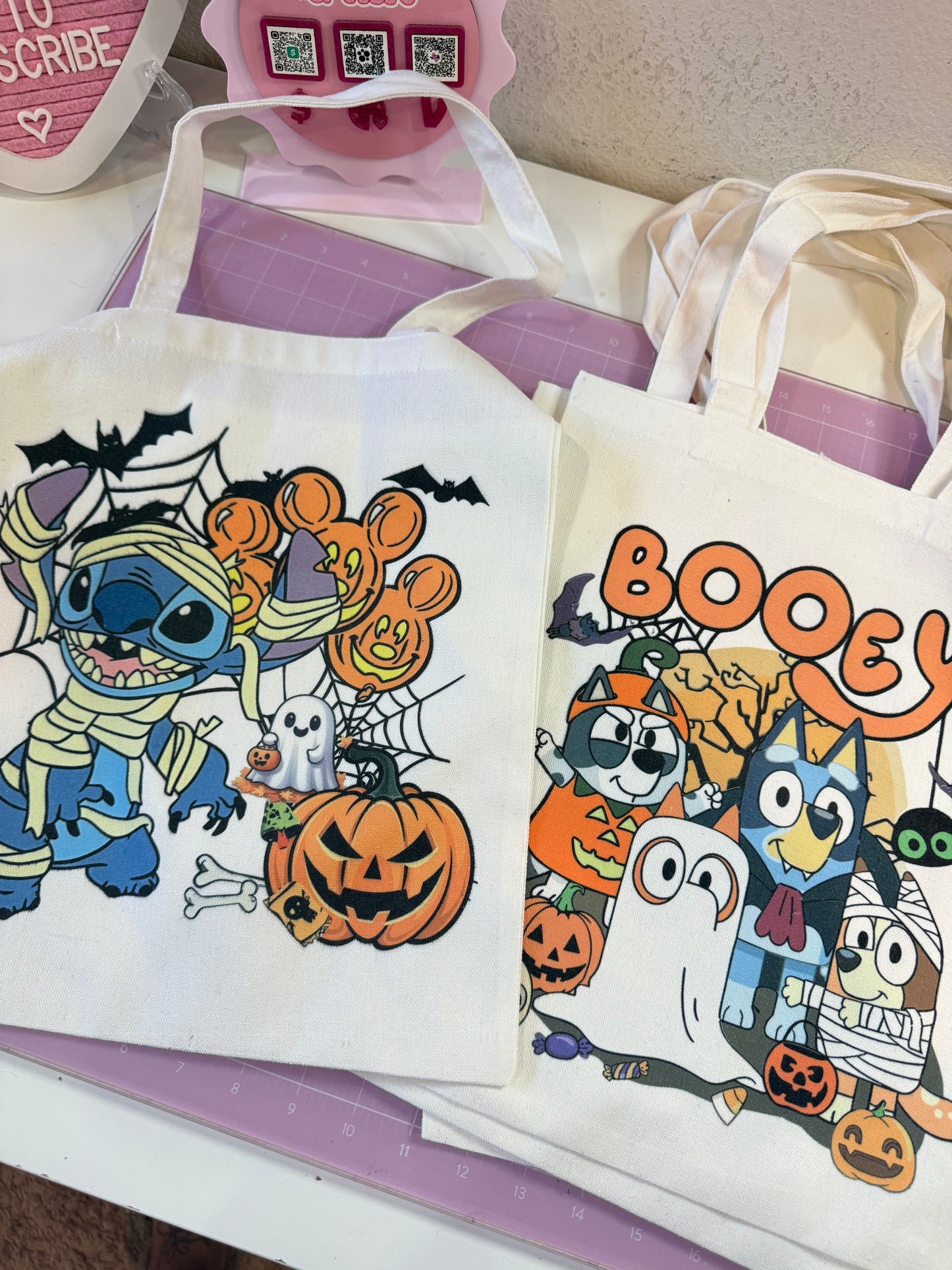 Halloween tote bags 🧡 👻