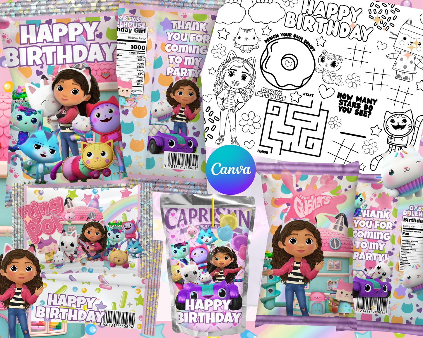 Gabby Birthday Bundle Digital