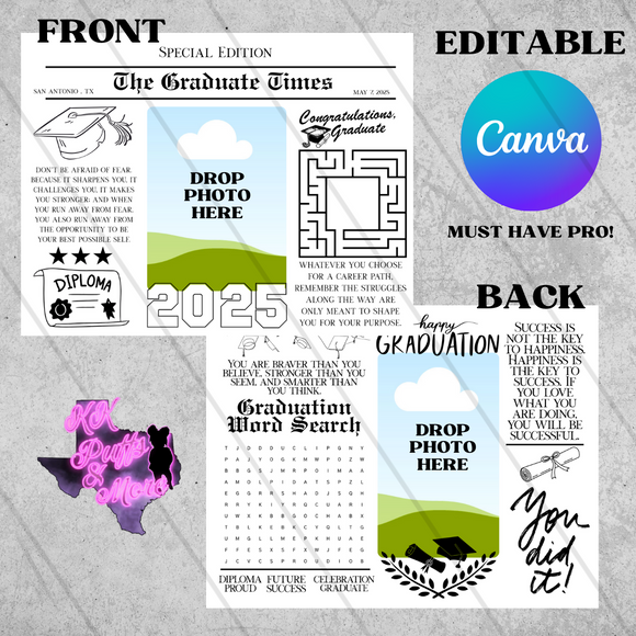 Graduation News Paper Digital