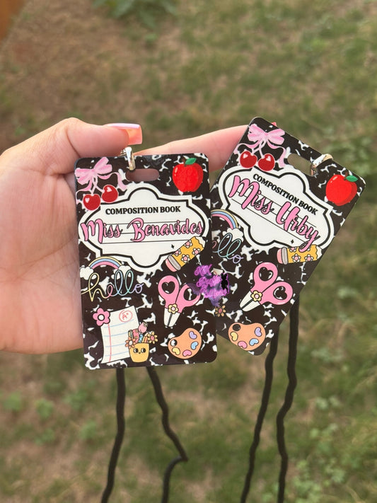 Teacher Name Lanyard ✏️