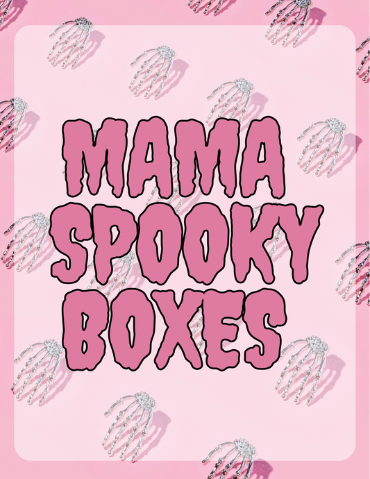Mystery mama spooky boxes 👻 📦