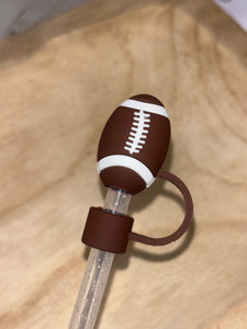 Football straw topper 🥤