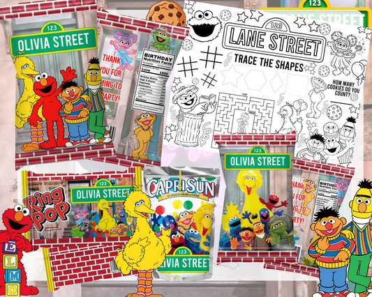 Red Guy and Friends Birthday bundle