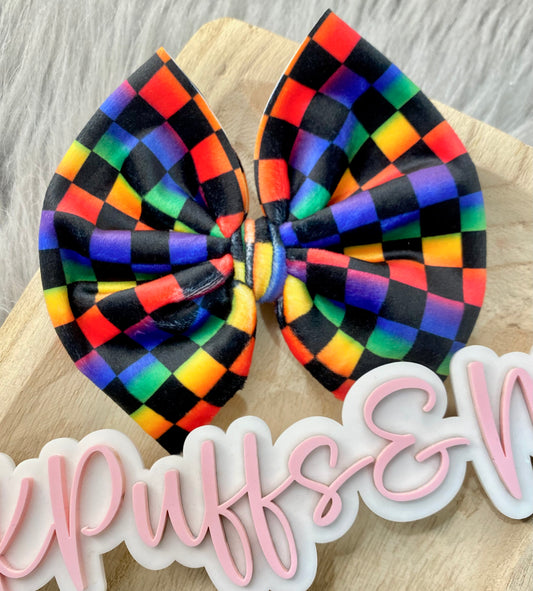 RAINBOW CHECKERED