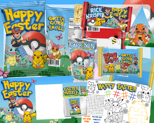POKEMON EASTER (NON EDITABLE)
