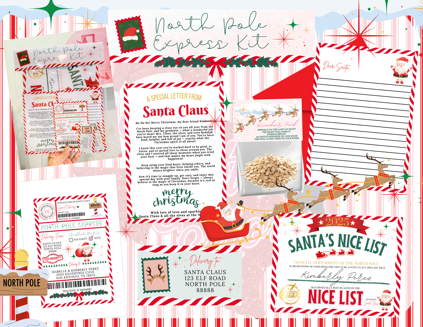Santa DIY printable bundle