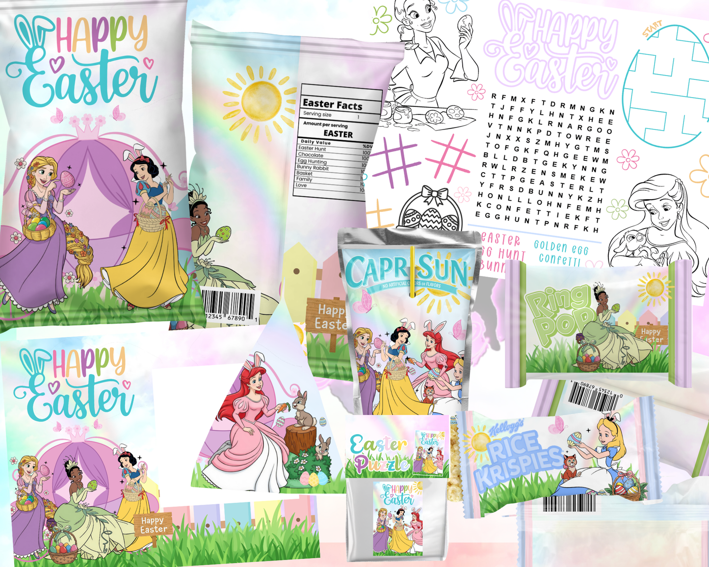 PRINCESS EASTER (NON EDITABLE)