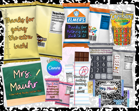 Thank you teacher Bundle