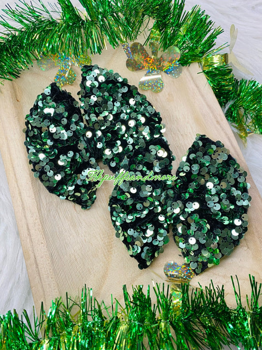 LIGHT GREEN SEQUIN